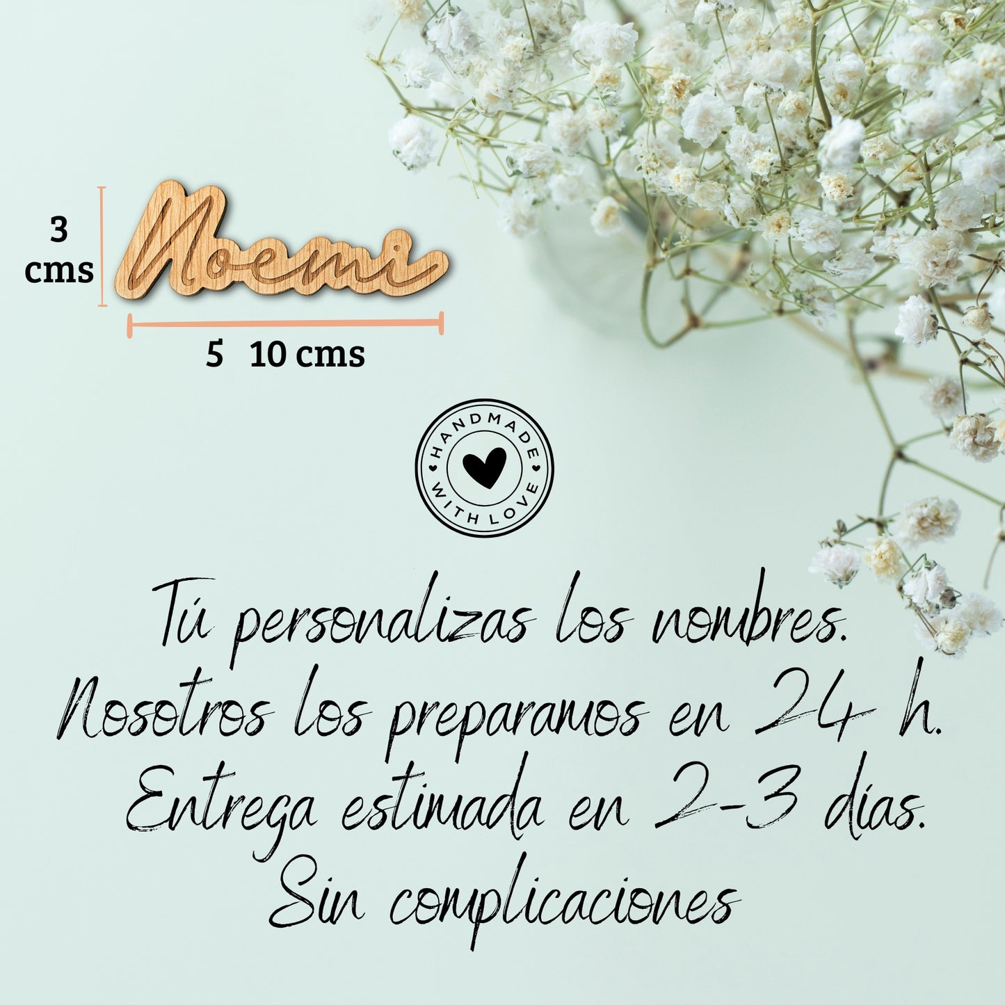 Marcasitios de madera con imán