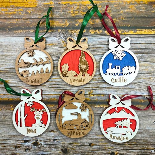Bolas de Navidad personalizadas